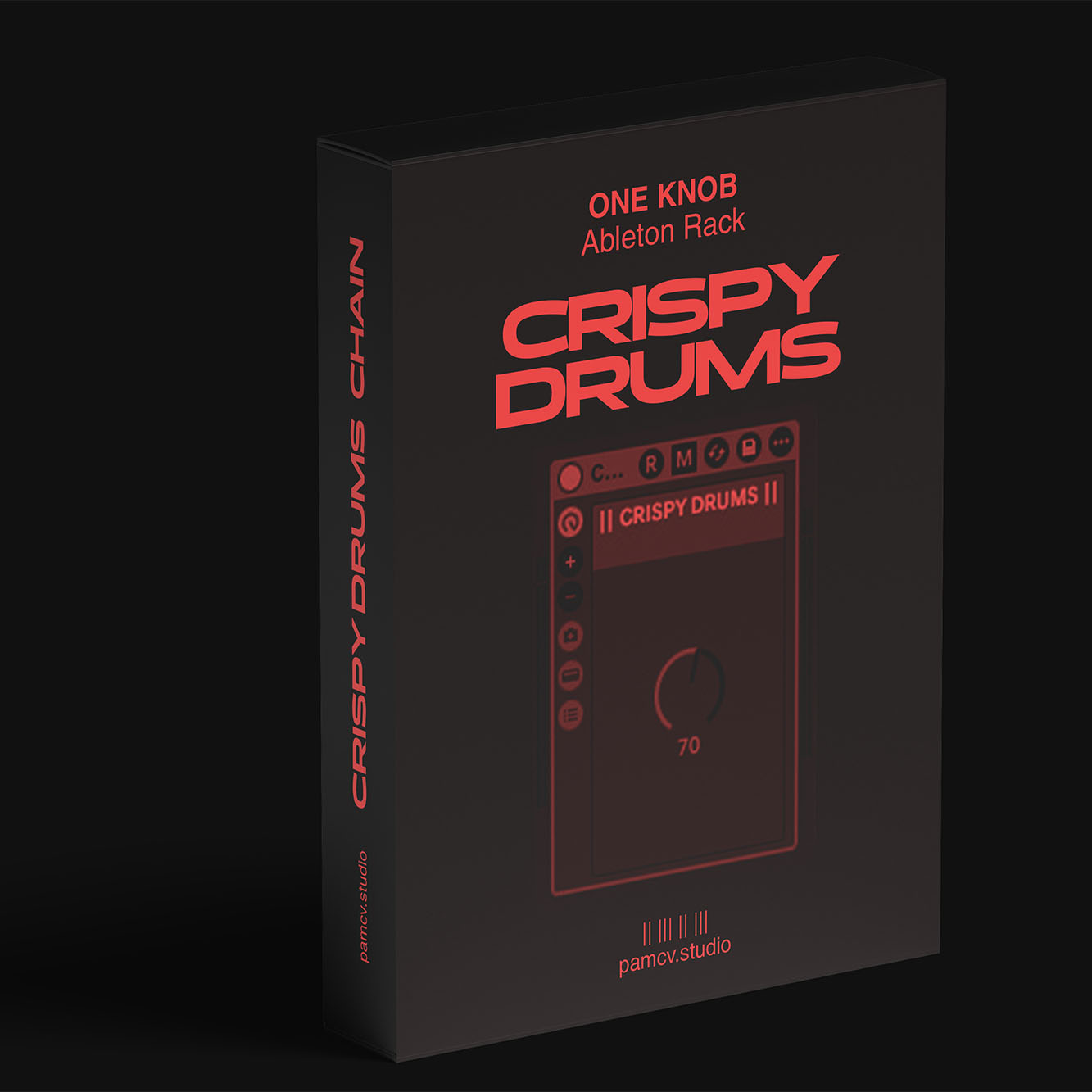 CRISPY DRUMS – One Knob