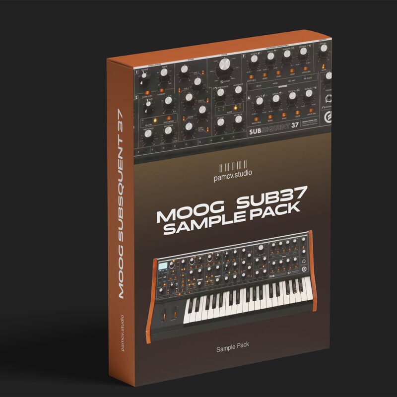 Moog Subsequent 37 best sounds-Sample Pack