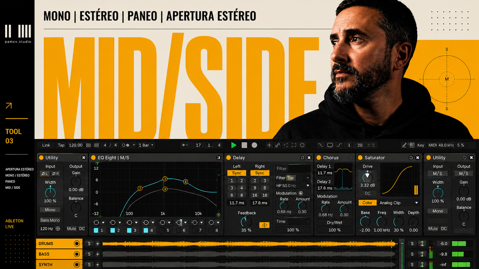 Qué es la Apertura Estéreo y cómo crear tu propio Plugin en Ableton Live